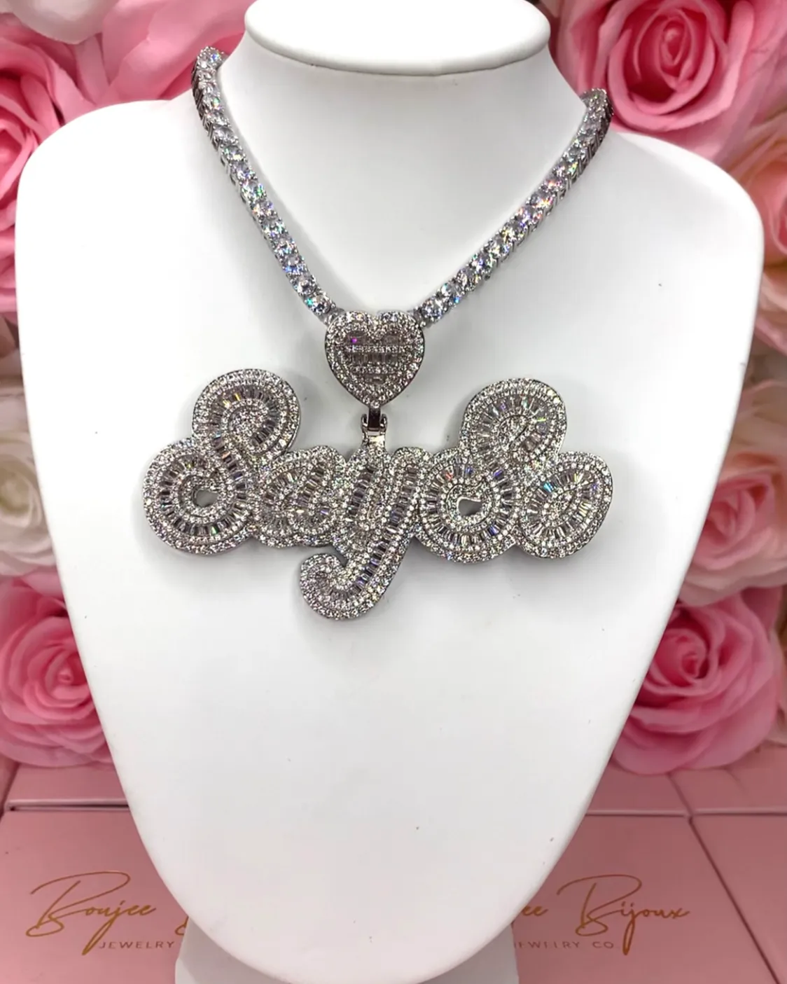 Lavish Heart Custom Chain