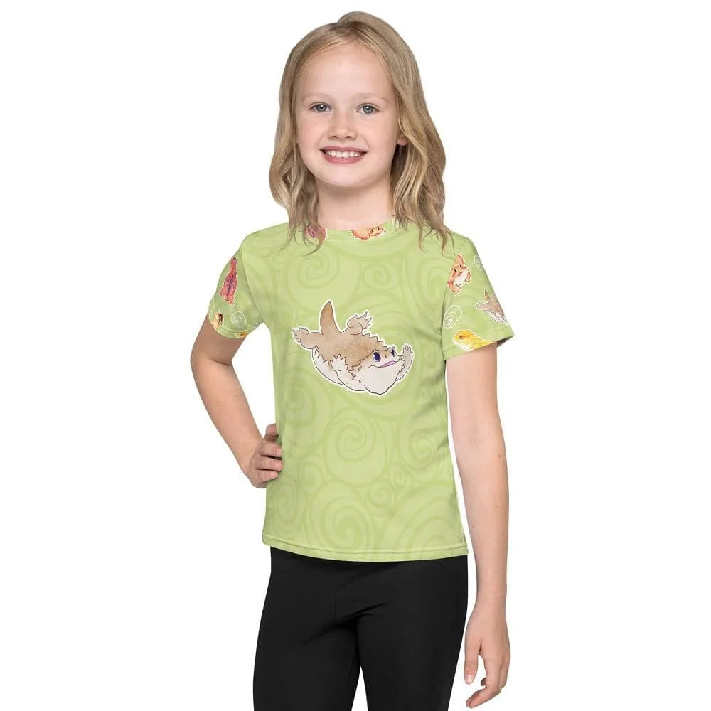 Little Kids Many Beardies, Cute Bearded Dragon Lizard Tee