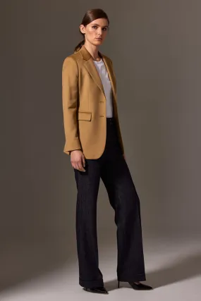 Lucia Jacket - Camel Wool Cashmere