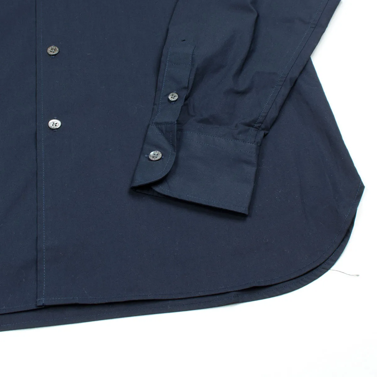 Maison Kitsuné - Poplin Rib James Shirt - Dark Navy