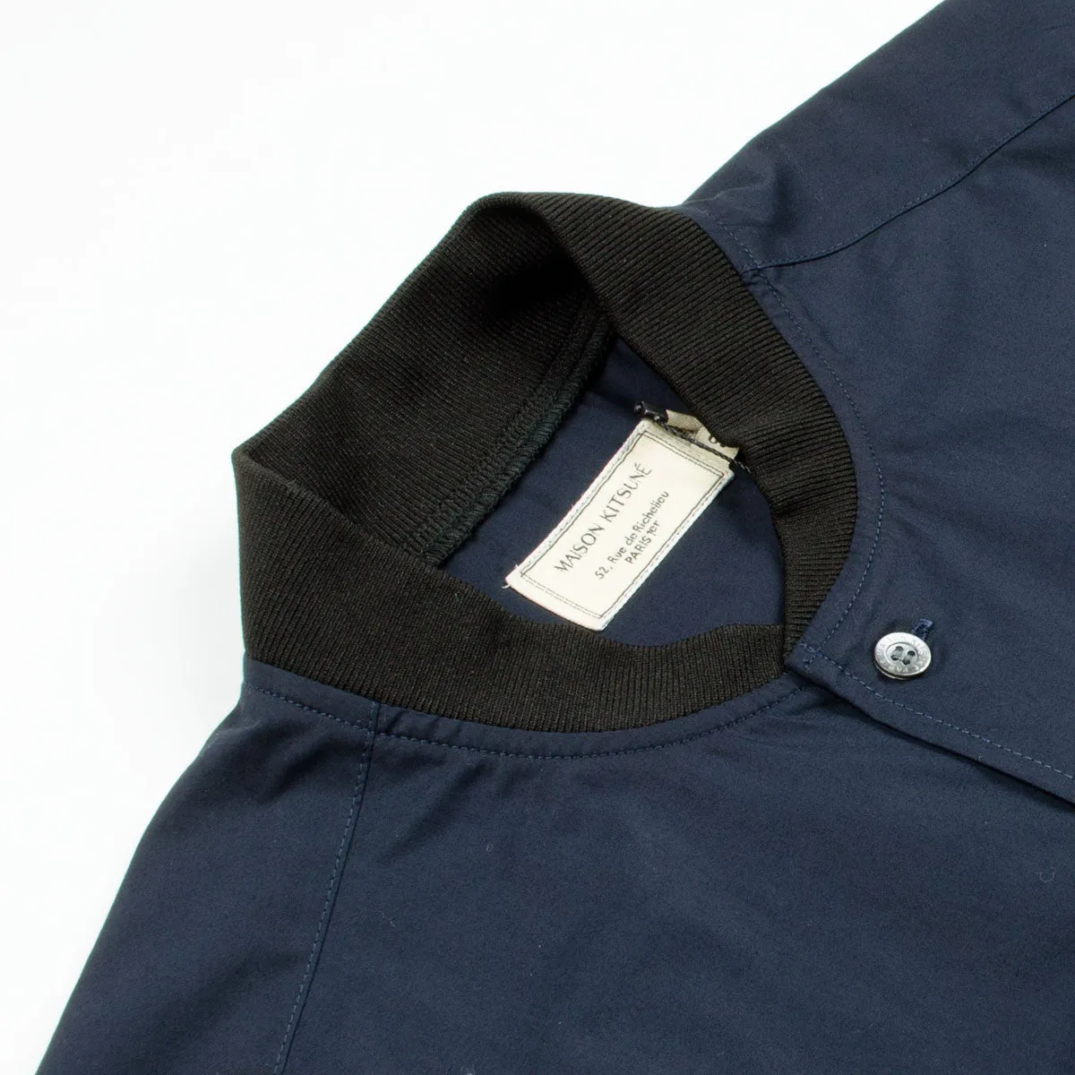 Maison Kitsuné - Poplin Rib James Shirt - Dark Navy