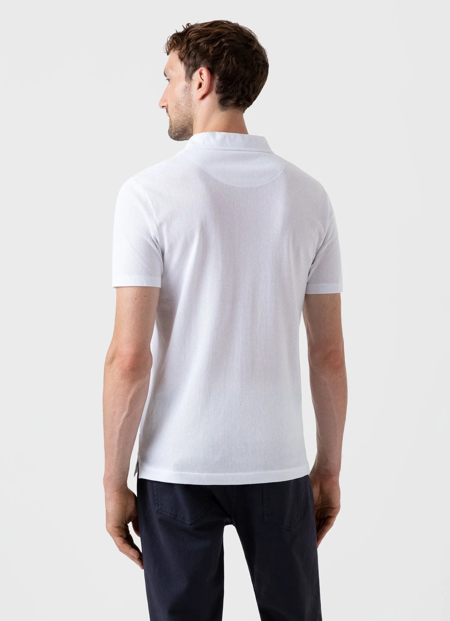 Men's Riviera Polo Shirt in White