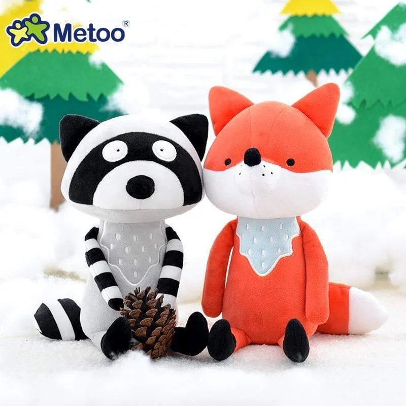 Metoo Doll Soft Plush Toys Stuffed Animals For Girls Baby Cute Cartoon Fox Koala For Kids Boys Children Christmas Birthday Gift