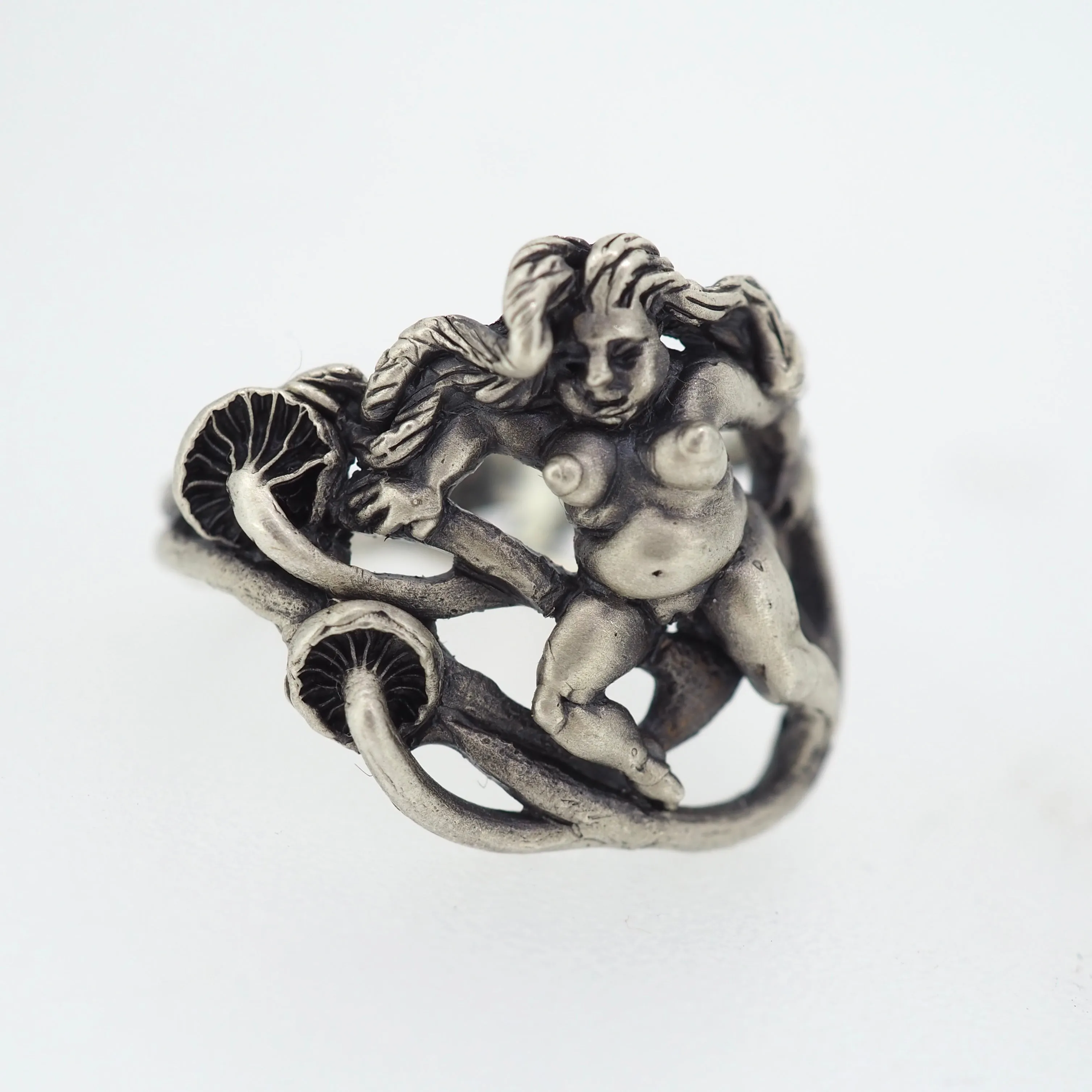 Mushroom nudie ring