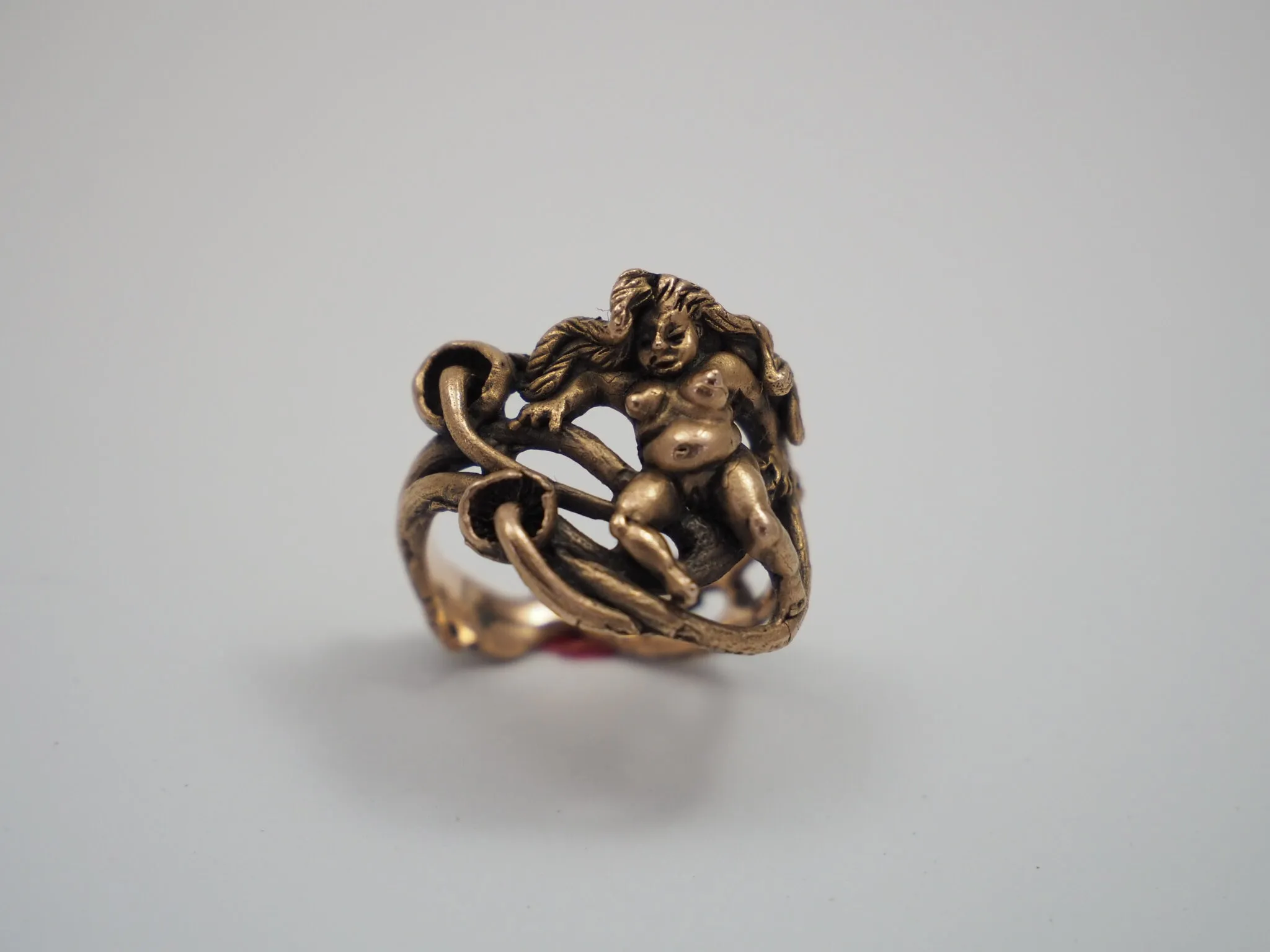 Mushroom nudie ring