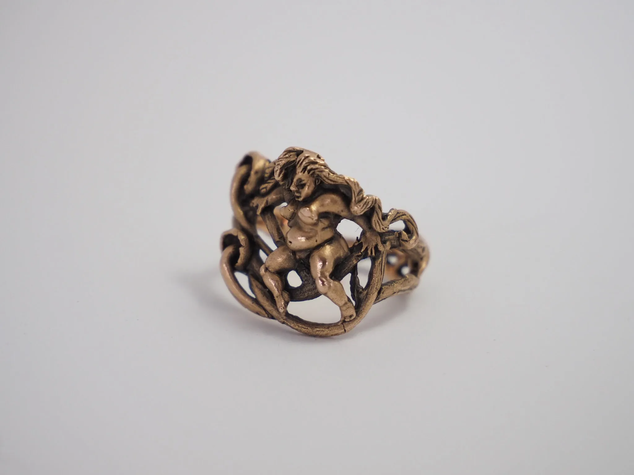 Mushroom nudie ring