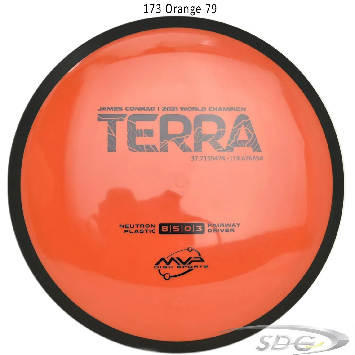 MVP Neutron Terra 2022 James Conrad Disc Golf Fairway Driver