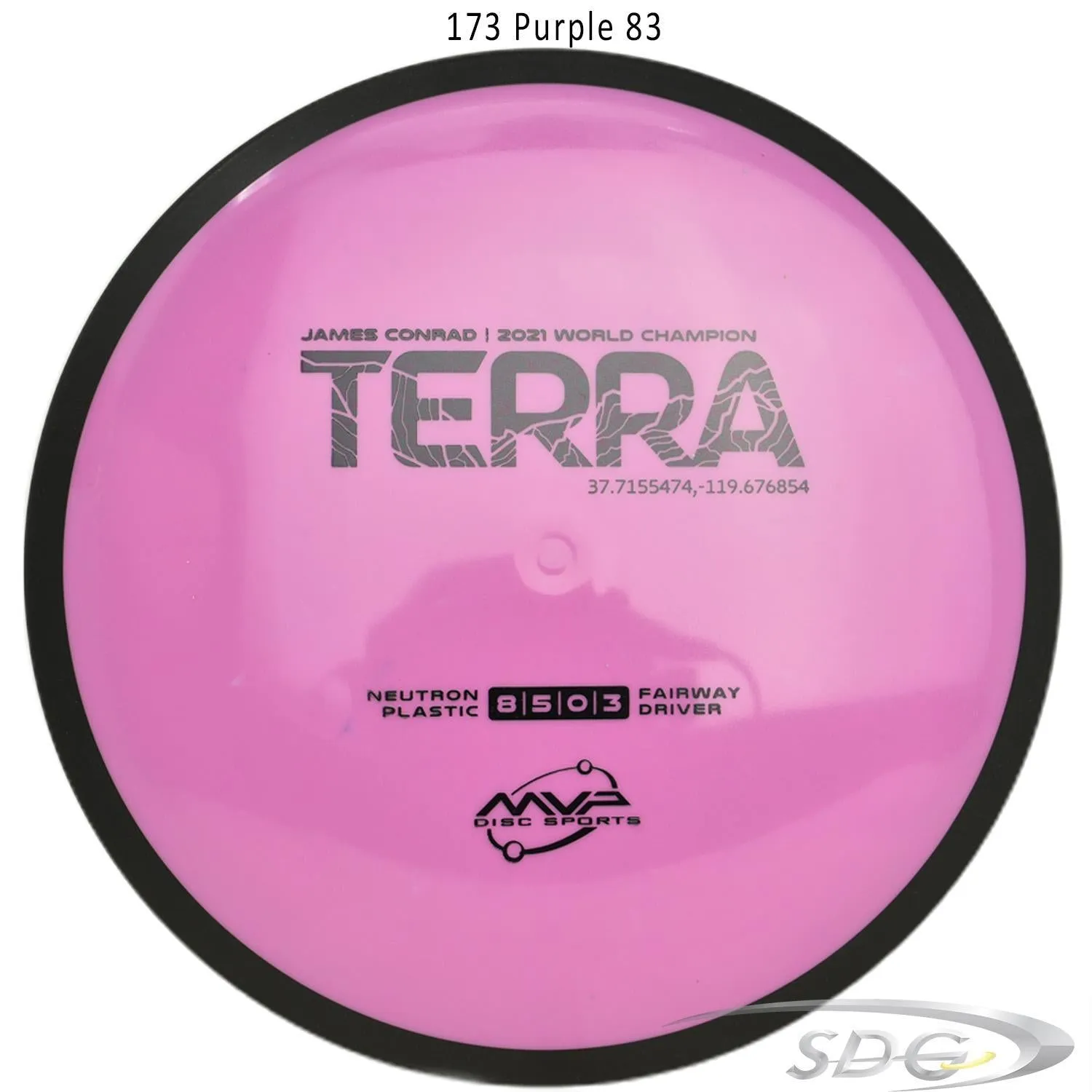 MVP Neutron Terra 2022 James Conrad Disc Golf Fairway Driver