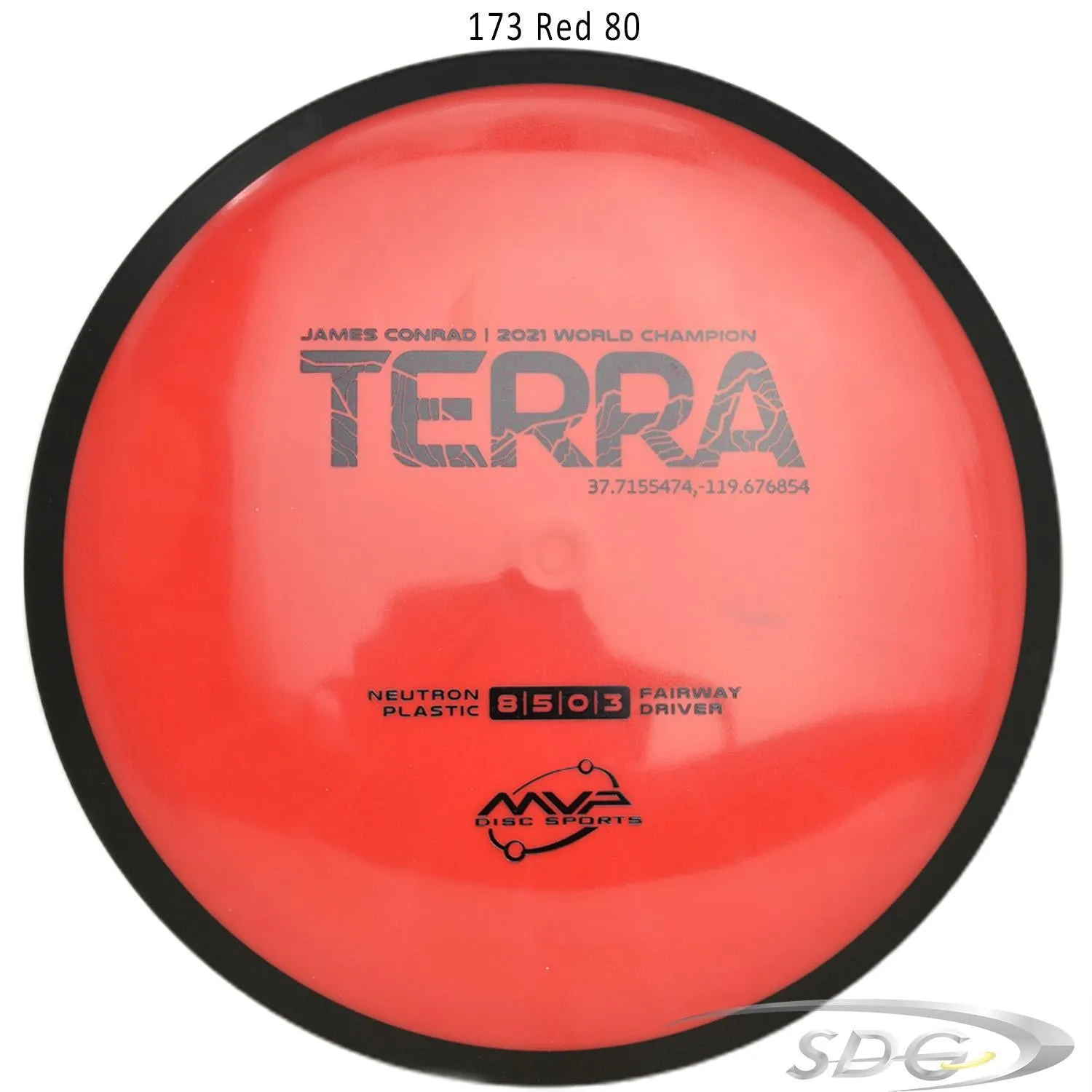 MVP Neutron Terra 2022 James Conrad Disc Golf Fairway Driver