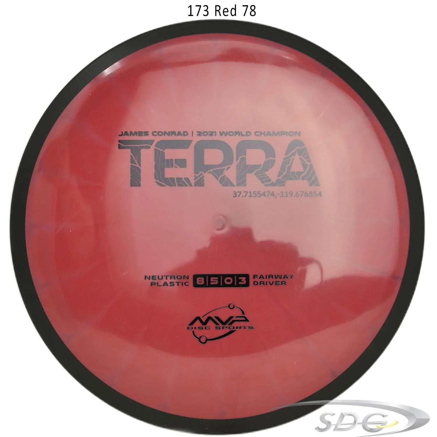 MVP Neutron Terra 2022 James Conrad Disc Golf Fairway Driver