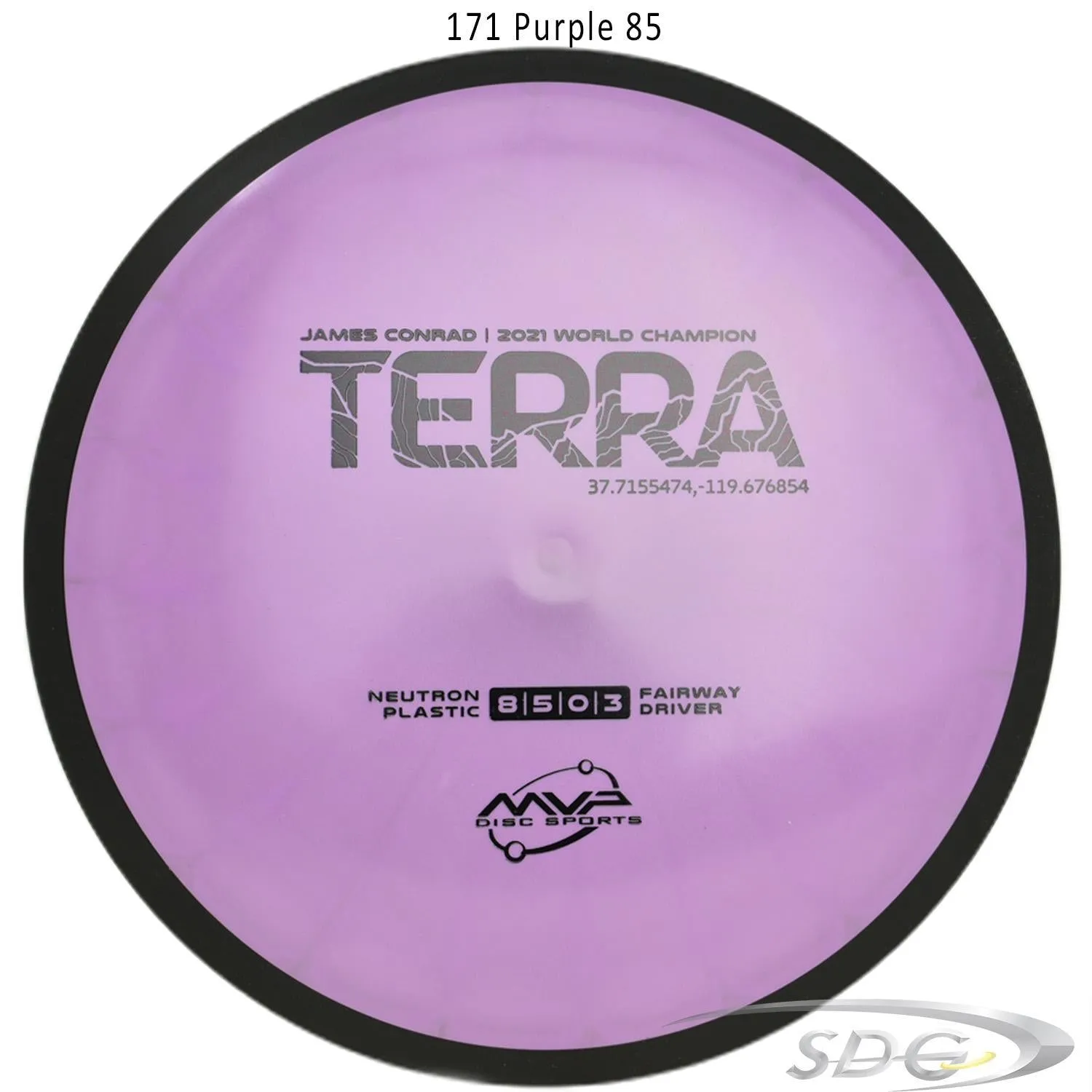 MVP Neutron Terra 2022 James Conrad Disc Golf Fairway Driver