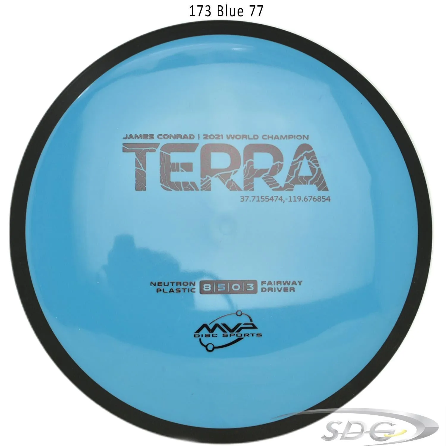 MVP Neutron Terra 2022 James Conrad Disc Golf Fairway Driver