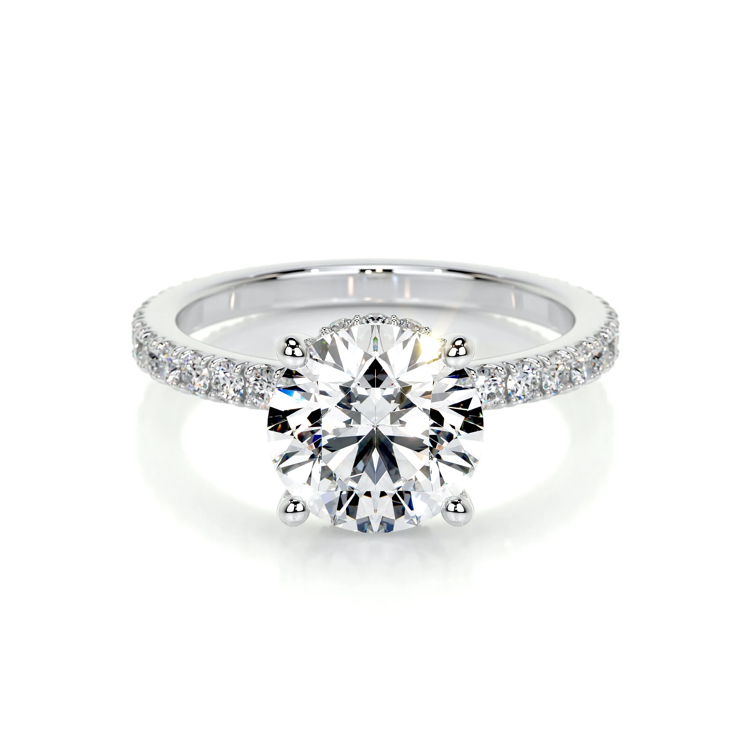 Nellie Lab Grown Diamond Ring -Platinum