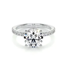 Nellie Lab Grown Diamond Ring -Platinum