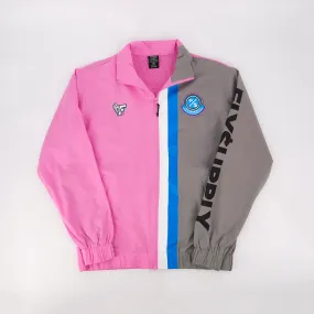 NEVER A VICTIM WINDBREAKER PINK