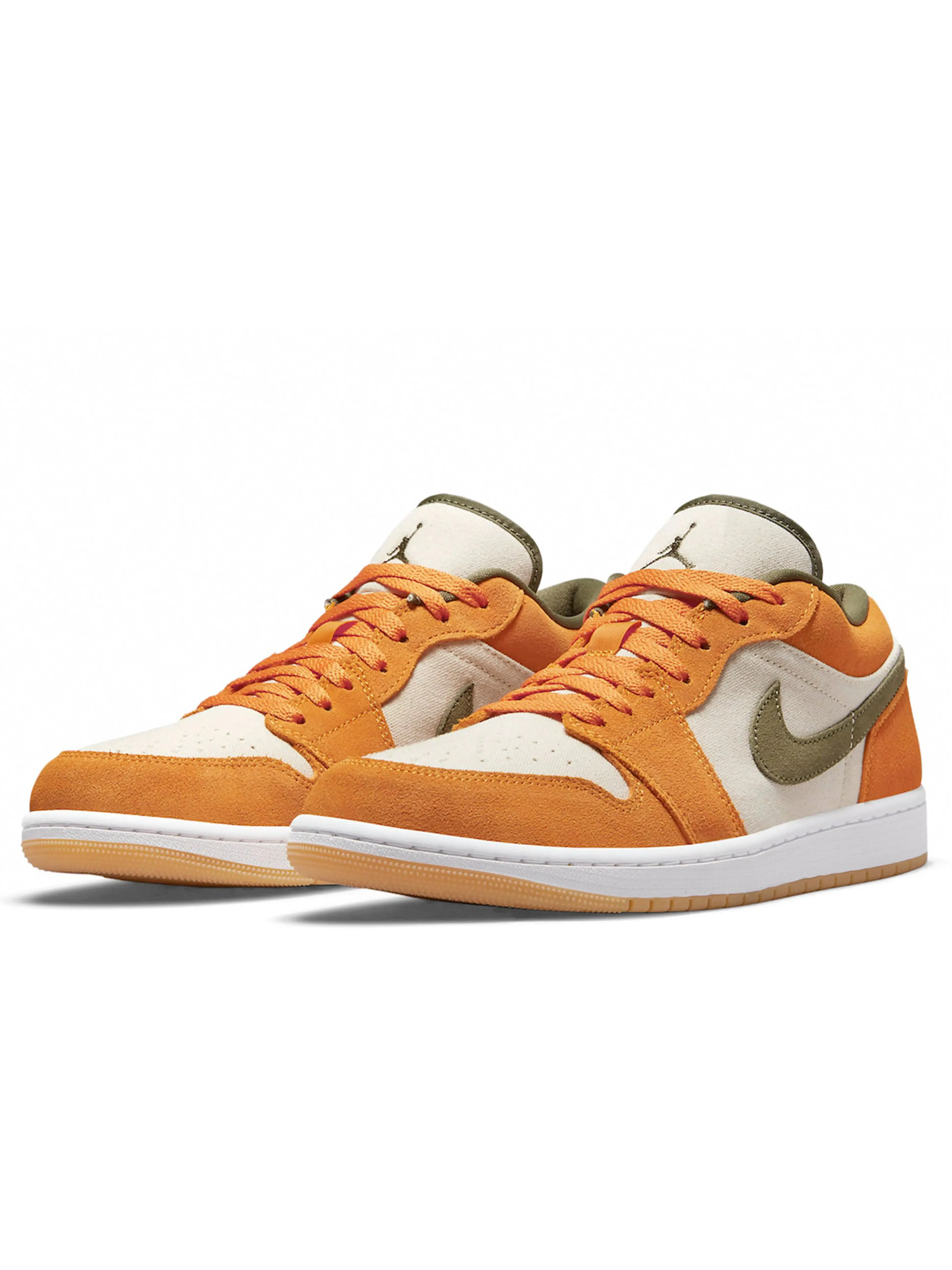 Nike Air Jordan 1 Low SE Orange Olive