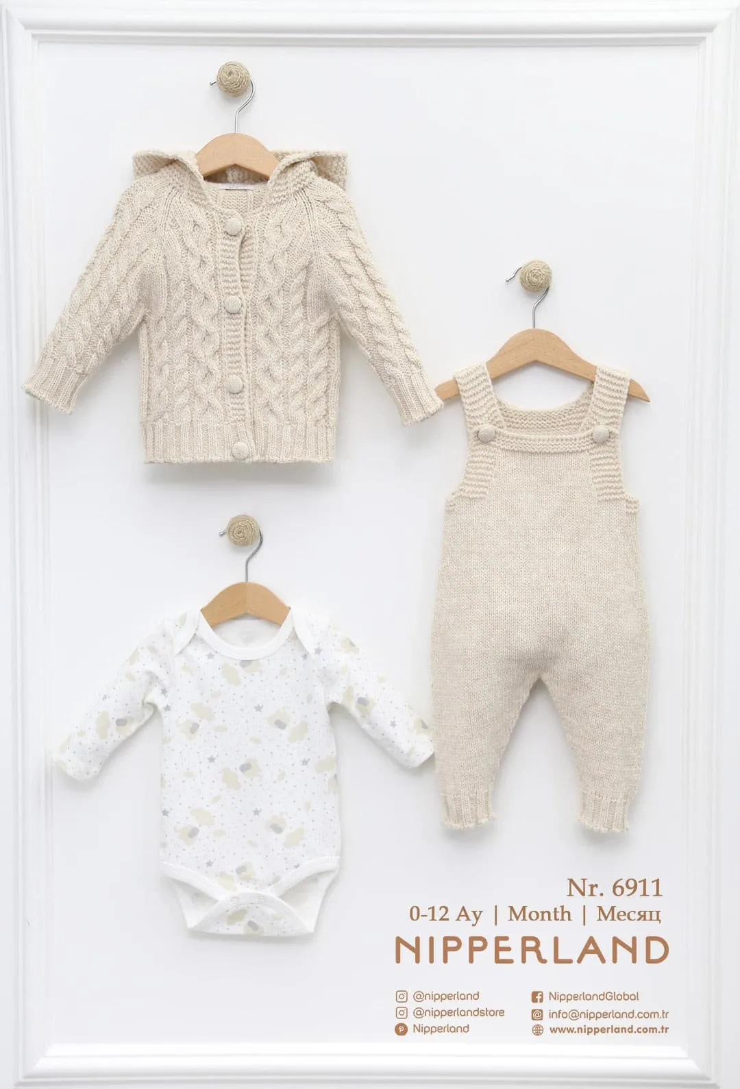 Nipperland Baby-Bekleidungsset 3 tlg.-6911