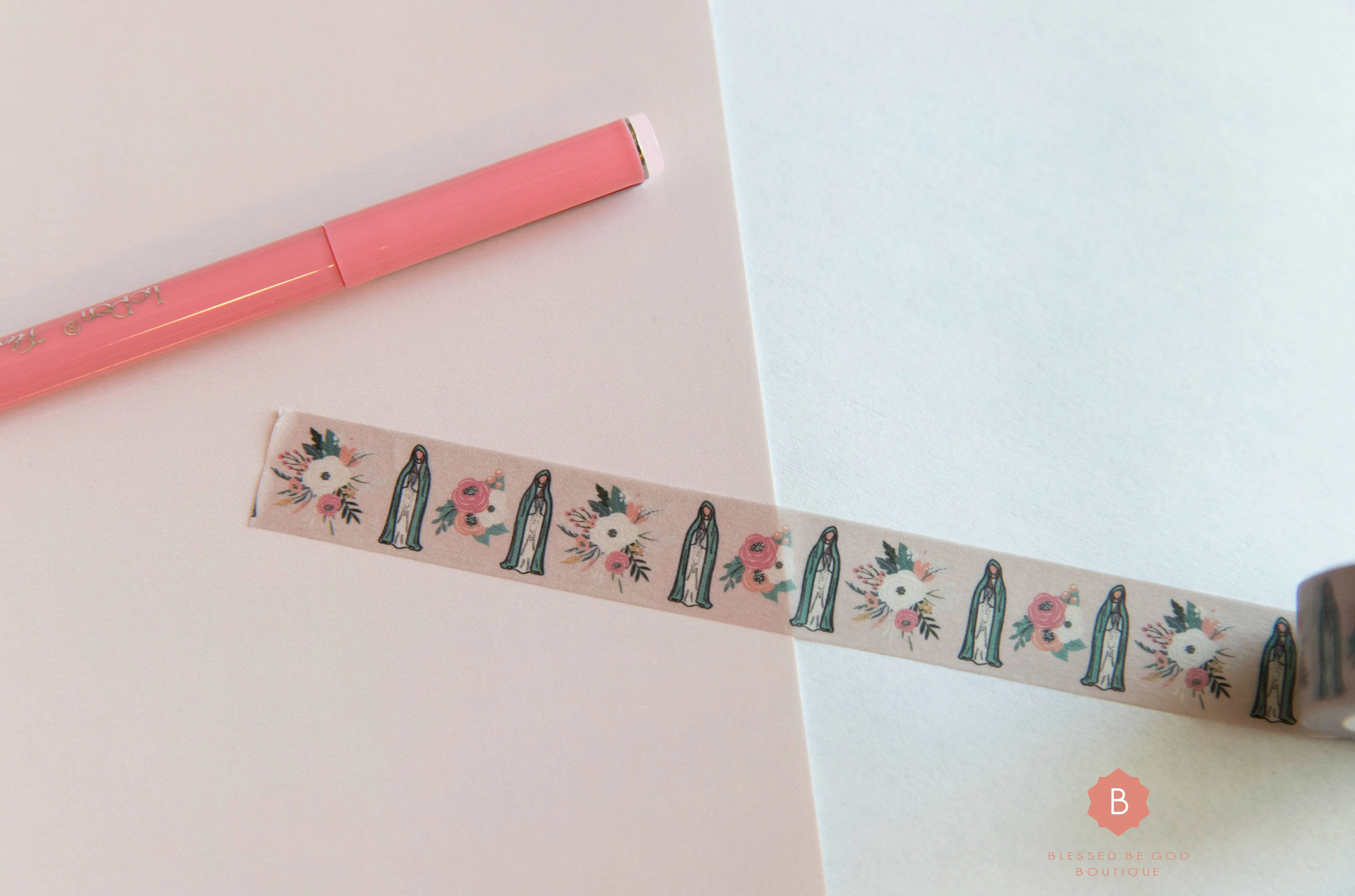 Our Lady of Fatima Marian Washi Tape