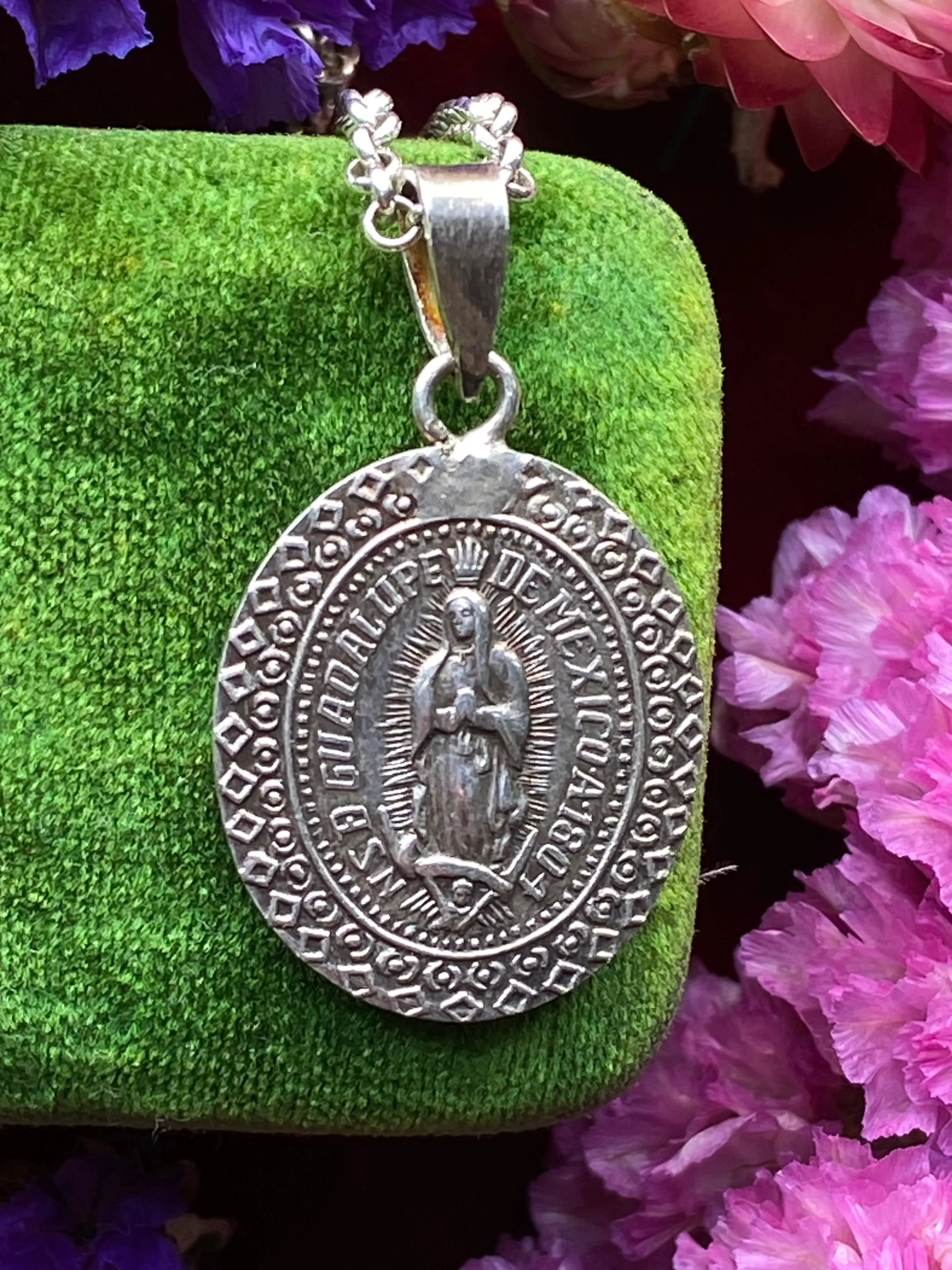 Our Lady of Guadalupe Medal Pendant