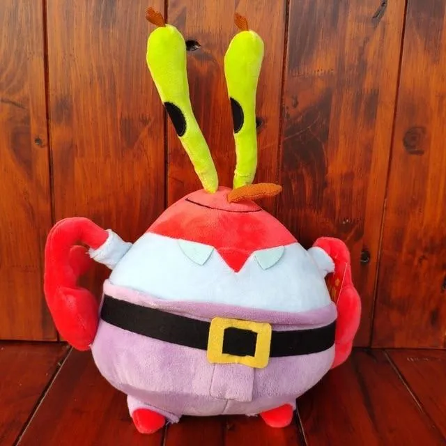 Patrick Star Sandy Gary the Snail Squidward Tentacles Eugene H. Krabs stuffed animals kids baby toys