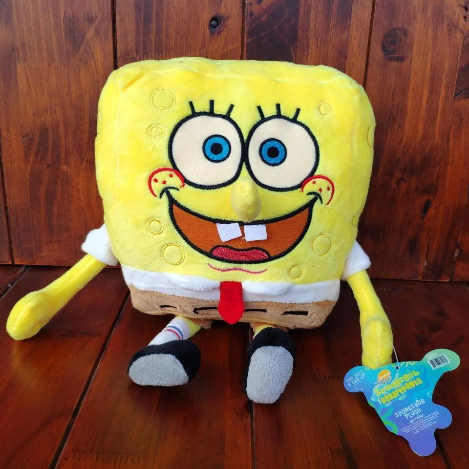 Patrick Star Sandy Gary the Snail Squidward Tentacles Eugene H. Krabs stuffed animals kids baby toys