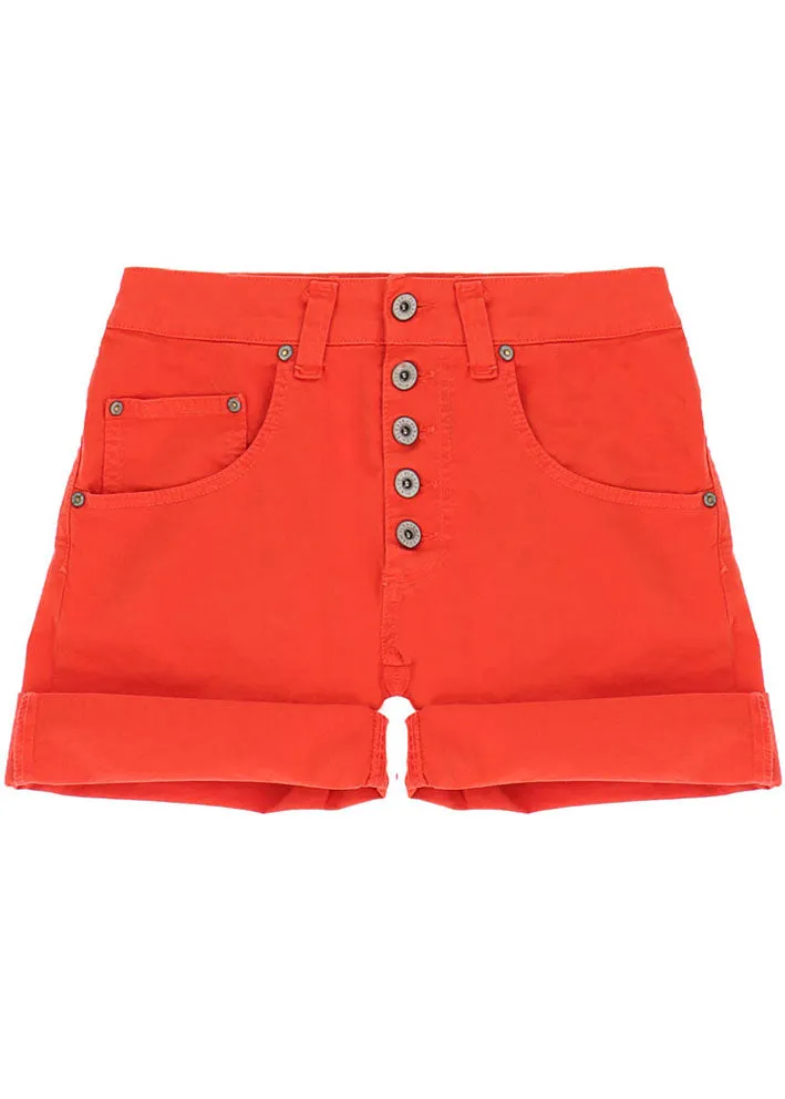 Please 5B Shorts Cotton - Luscious Red