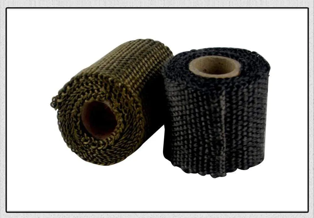 PQY - 50mm 1Meter Performance Exhaust Tape Manifold Downpipe Insulating Heat Wrap 2 inch PQY1901