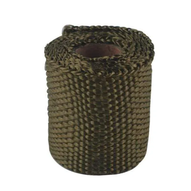 PQY - 50mm 1Meter Performance Exhaust Tape Manifold Downpipe Insulating Heat Wrap 2 inch PQY1901