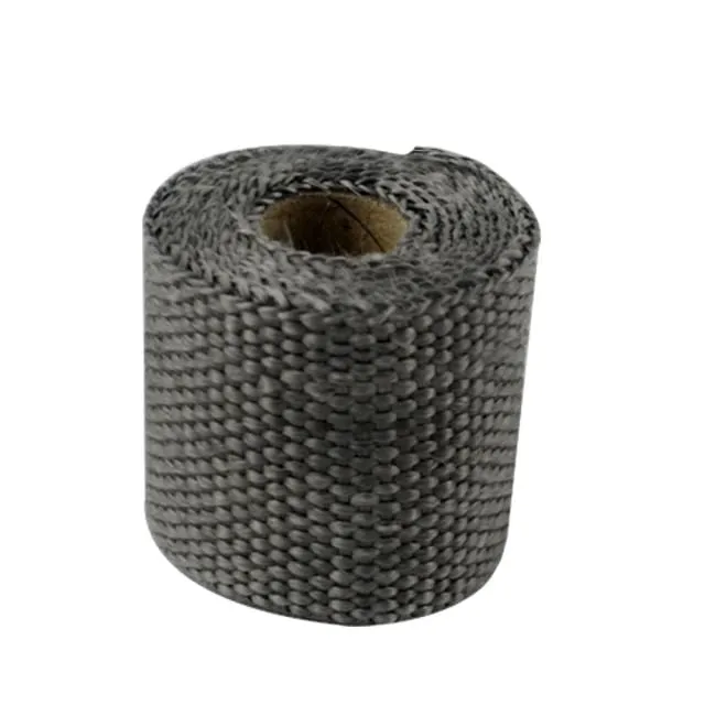 PQY - 50mm 1Meter Performance Exhaust Tape Manifold Downpipe Insulating Heat Wrap 2 inch PQY1901