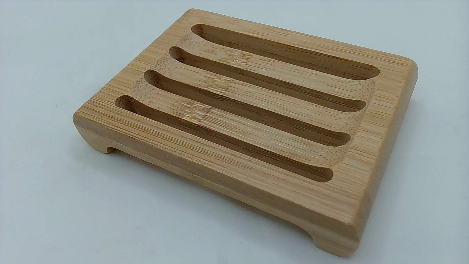 Raised Rectangle Bamboo dish