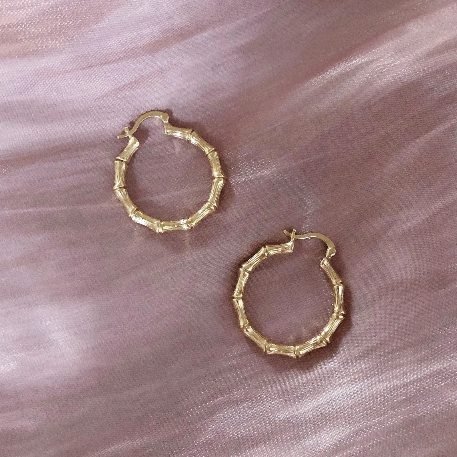 Renata - Bamboo Hoops