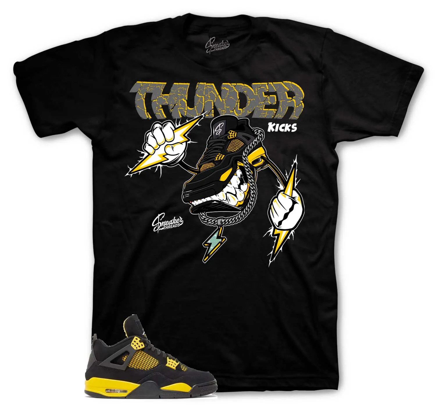 Retro 4 Thunder Fly Kicks Shirt