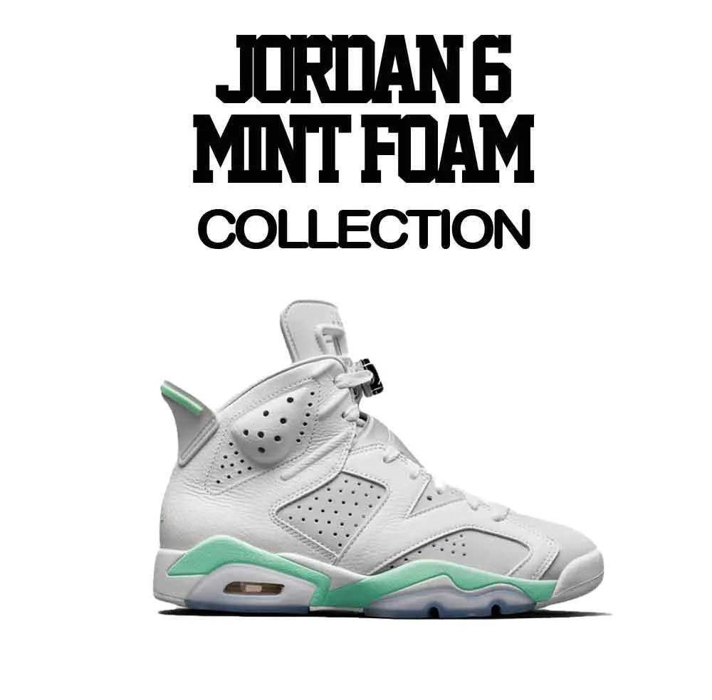 Retro 6 Mint Foam Fly Kicks Shirt