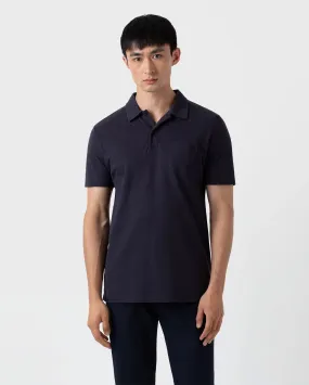 RIVIERA POLO SHIRT / NAVY