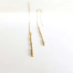 RUMI - MORSE CODE EARRINGS