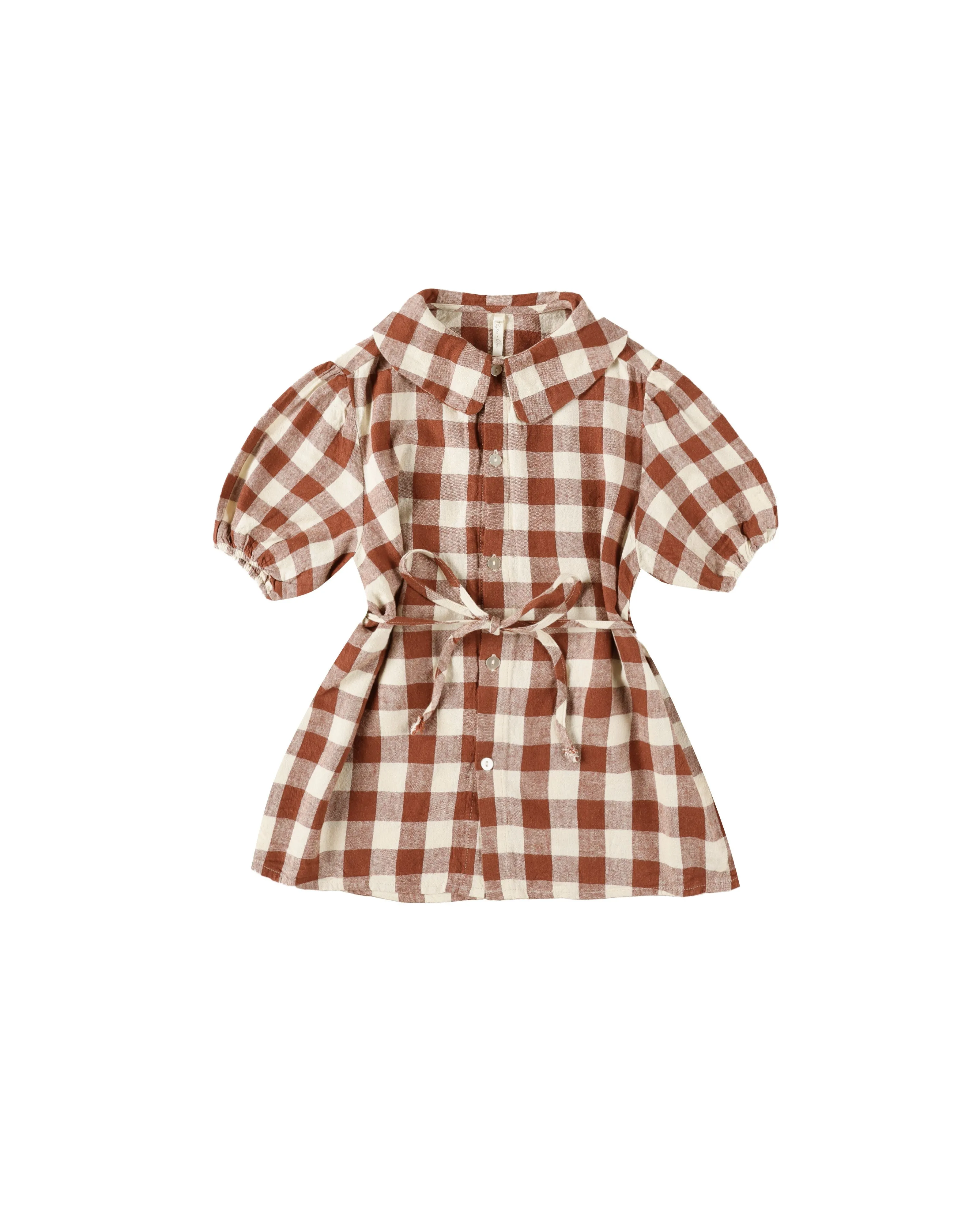 Rylee & Cru - Ruby Plaid Olive Dress