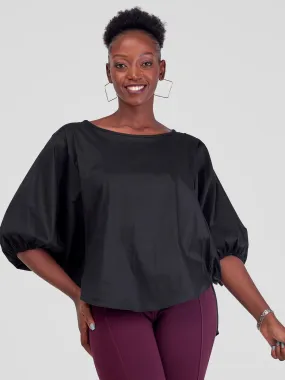 Safari Zene Dolman Top - Black