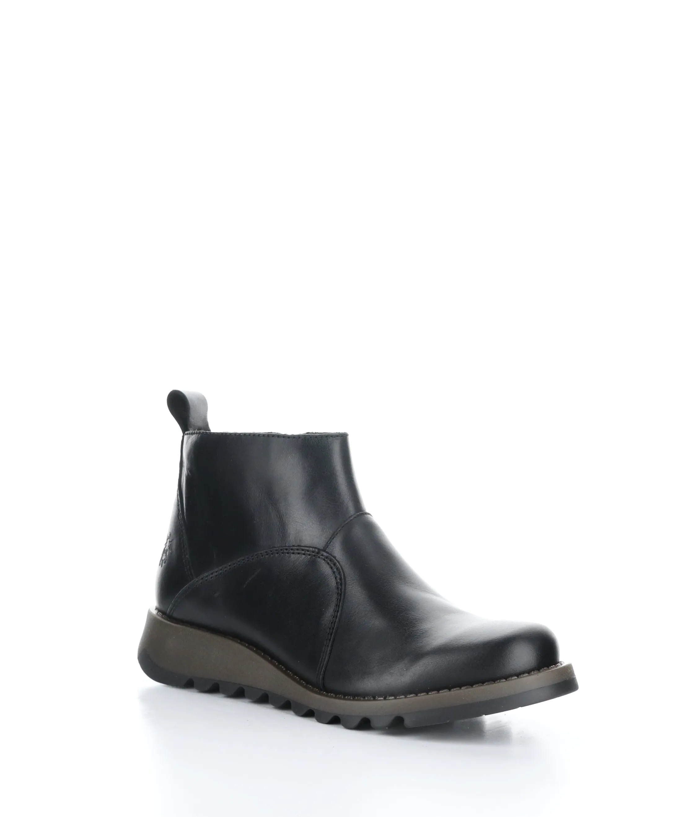 SELY918FLY 000 BLACK Round Toe Boots