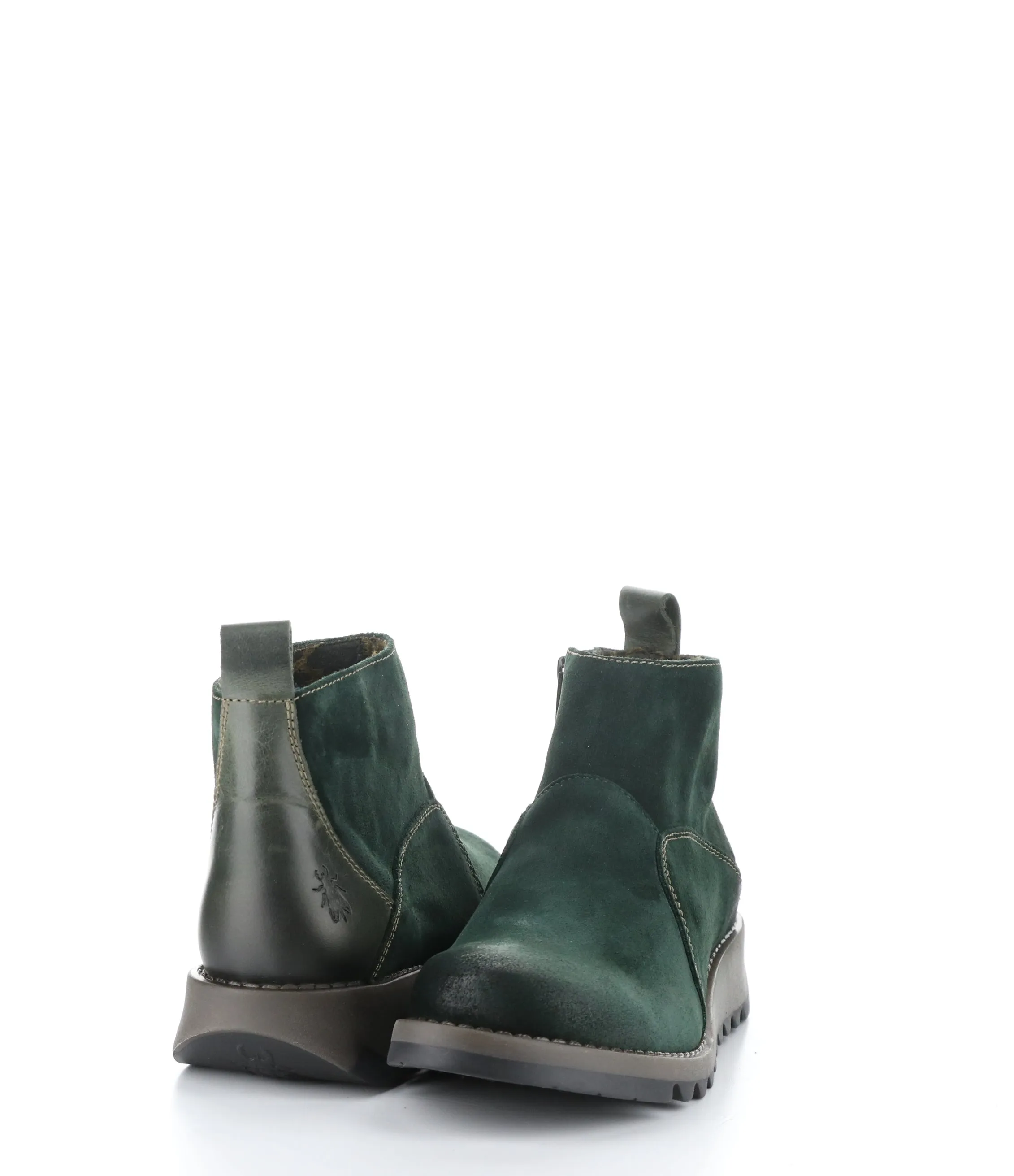 SELY918FLY 003 FOREST GRN/DIESL Round Toe Boots