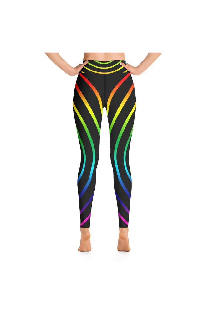 Spectral Colored Yoga Leggings