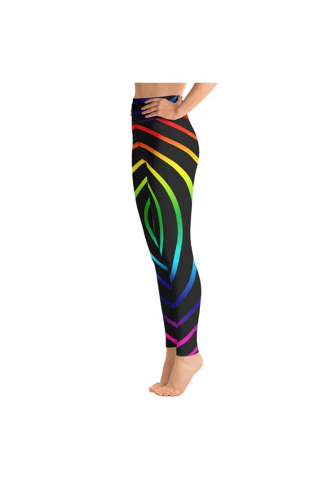 Spectral Colored Yoga Leggings