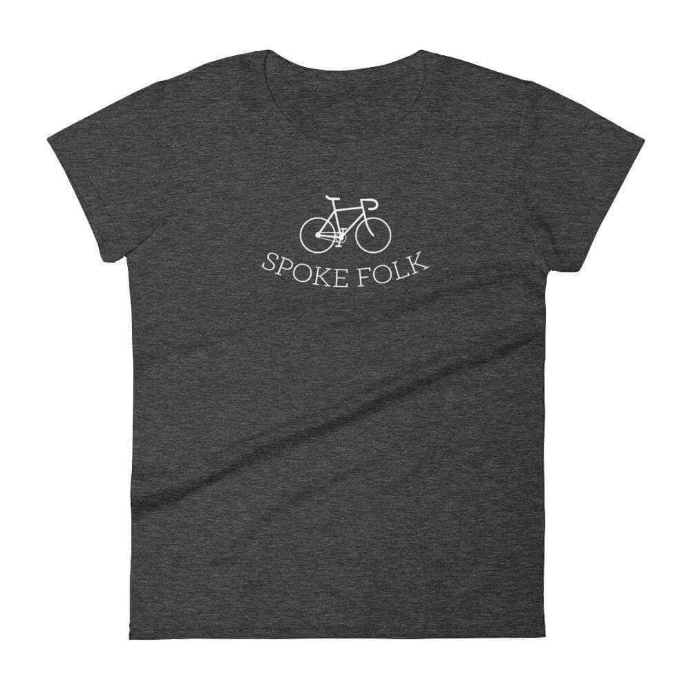 Spoke Folk - Minnesota Road Bike, Mountain, Cyclist Women's T-Shirt