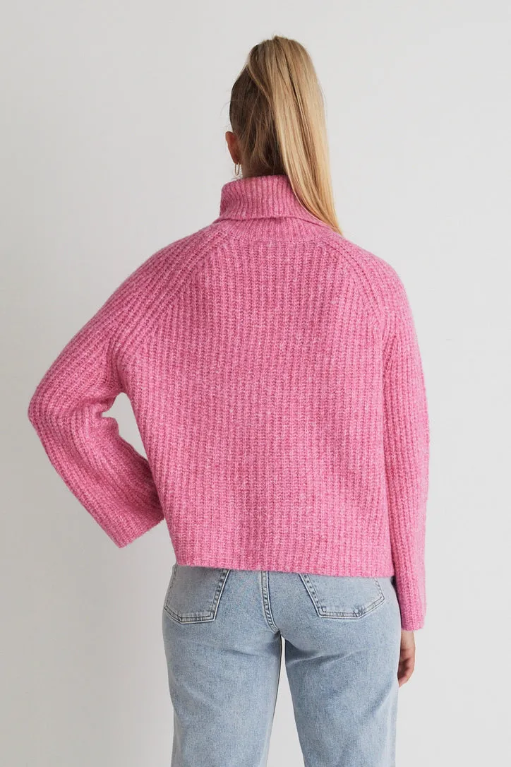 Sundays Barbie Marle Chunky Roll Neck Knit Jumper