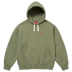 SUPREME SMALL BOX DRAWCORD HOODED SWEATSHIRT-OLIVE