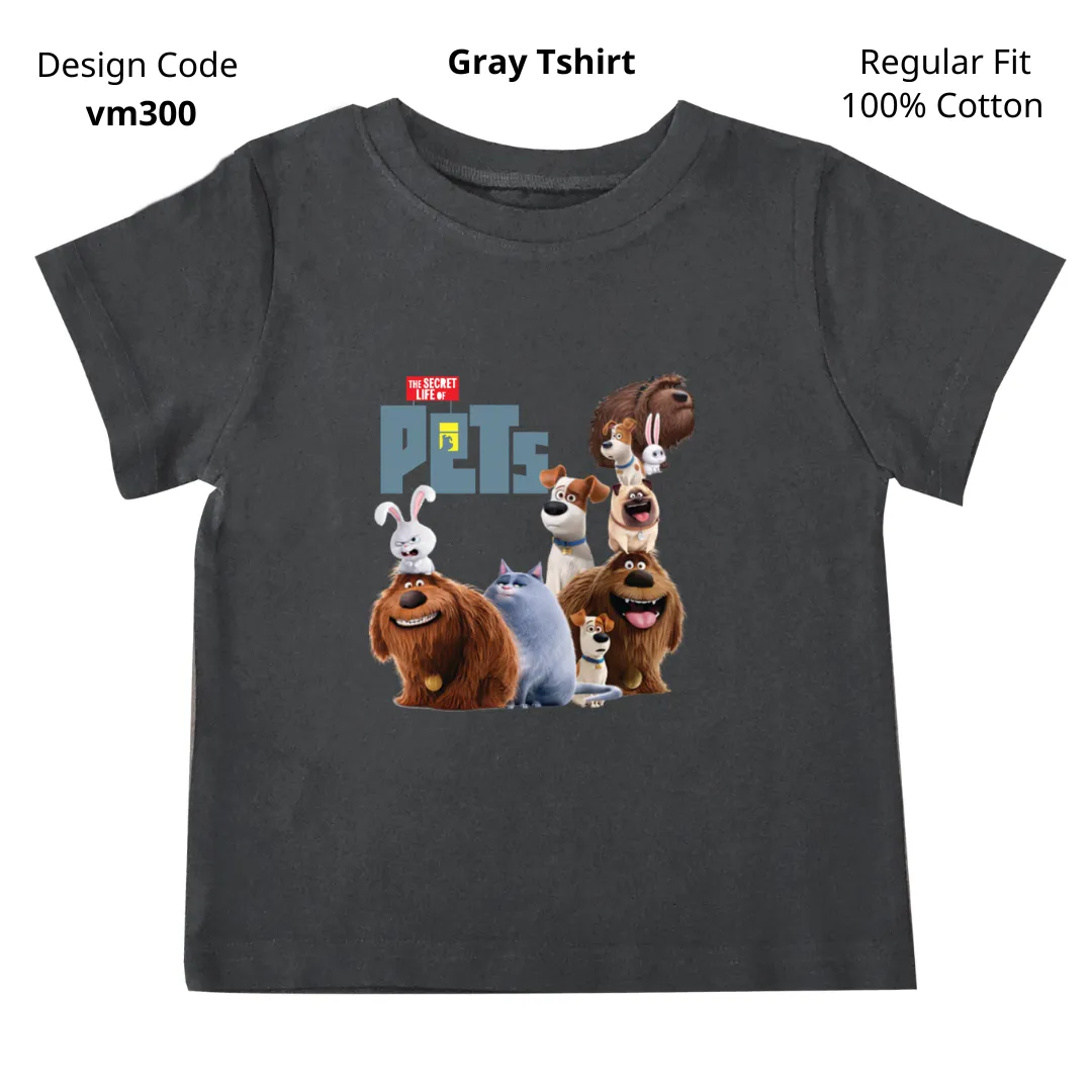 The secret life of pet T-shirt ( Design Vm300 )