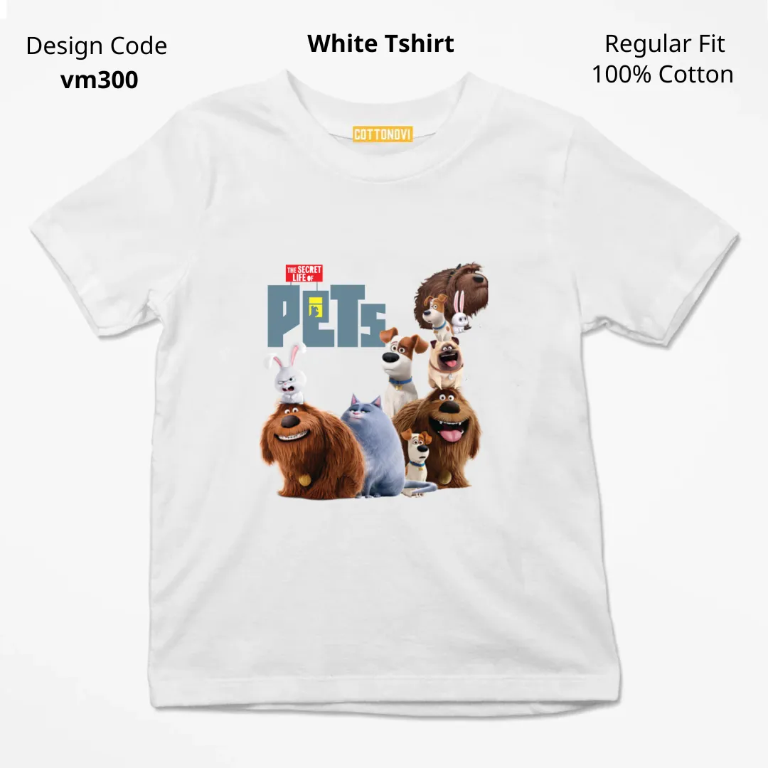 The secret life of pet T-shirt ( Design Vm300 )