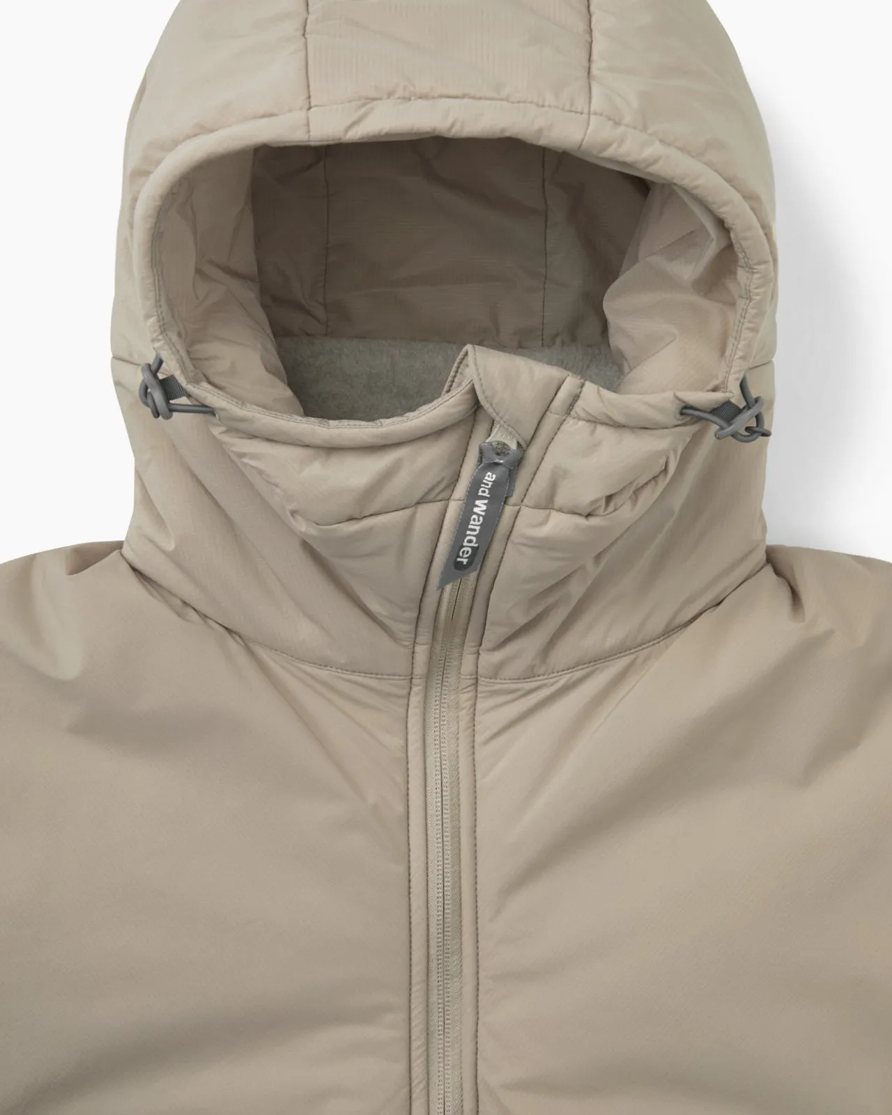 Top Fleece Jacket Light Beige