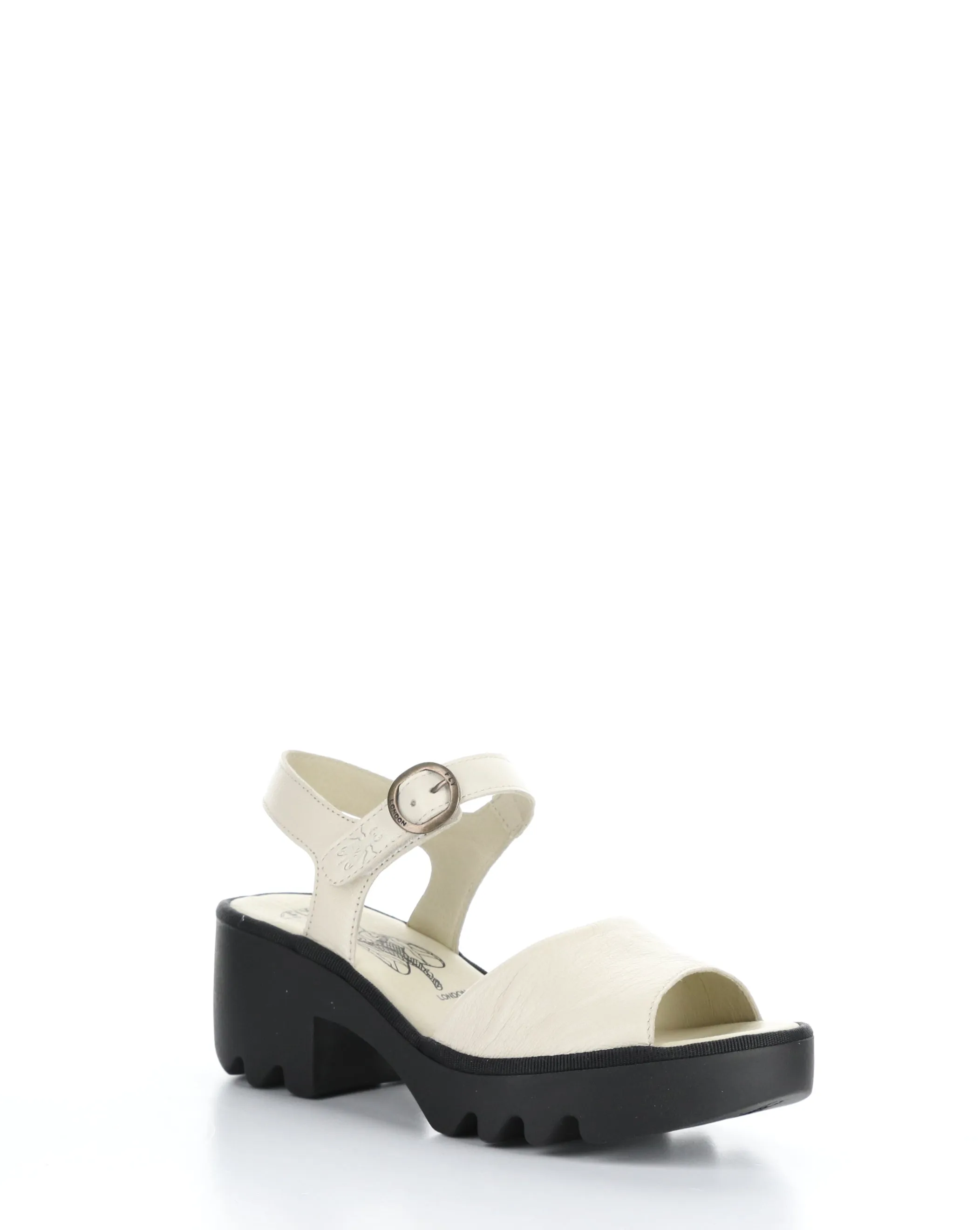 TULL503FLY 001 OFF WHITE Velcro Sandals