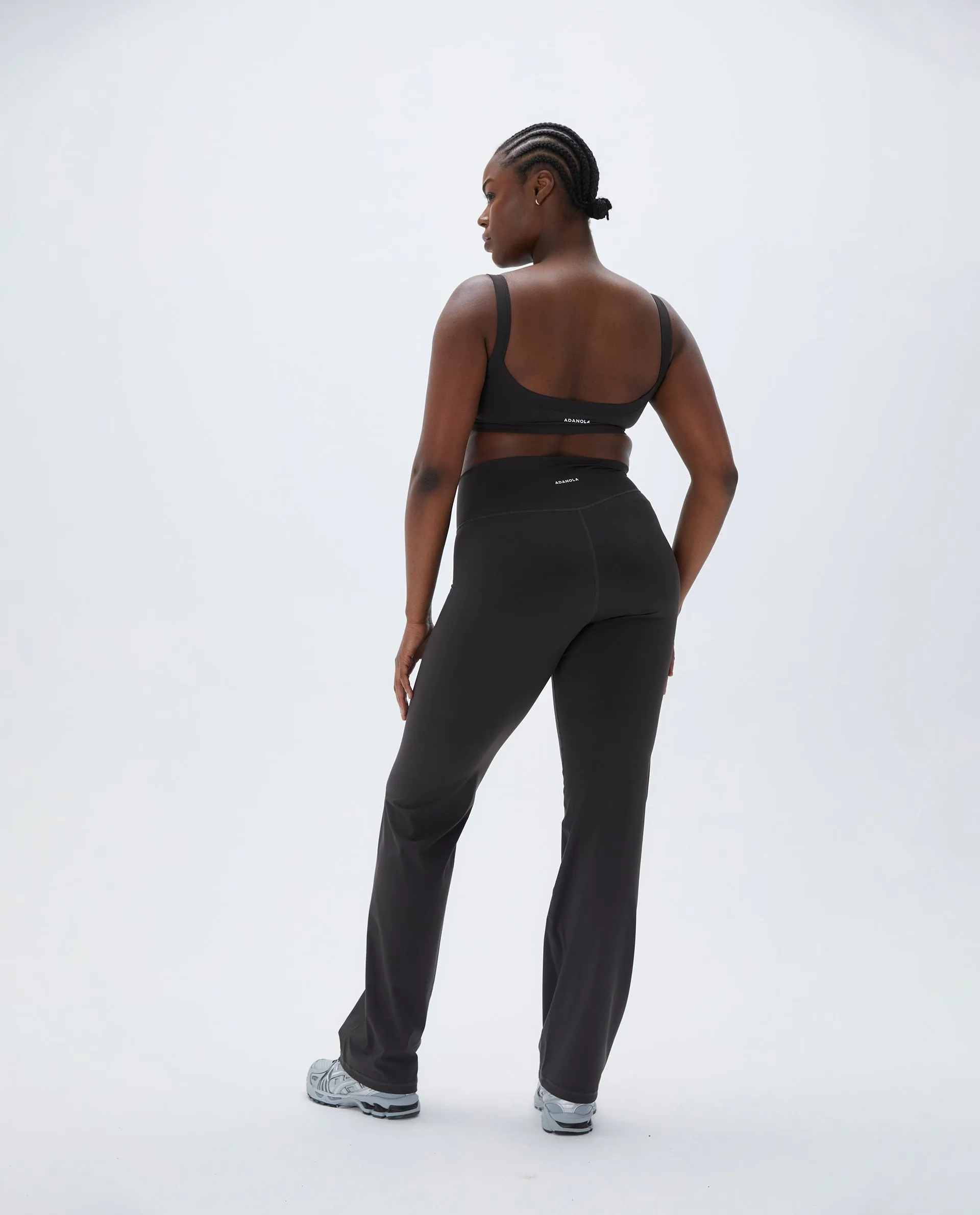 Ultimate Wrap Over Yoga Pant - Coffee Bean