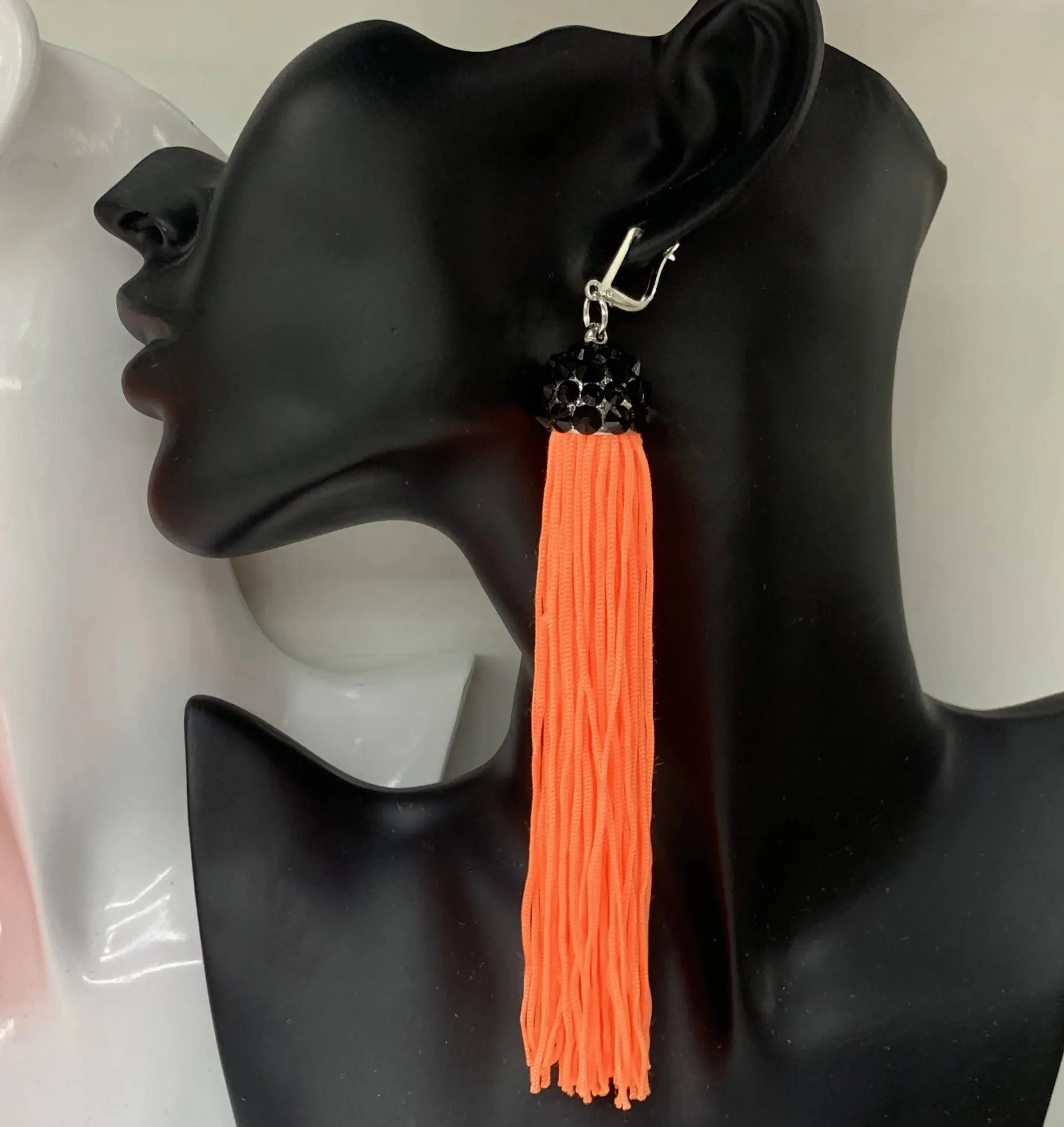 Vibrant Dance Tassels Earrings